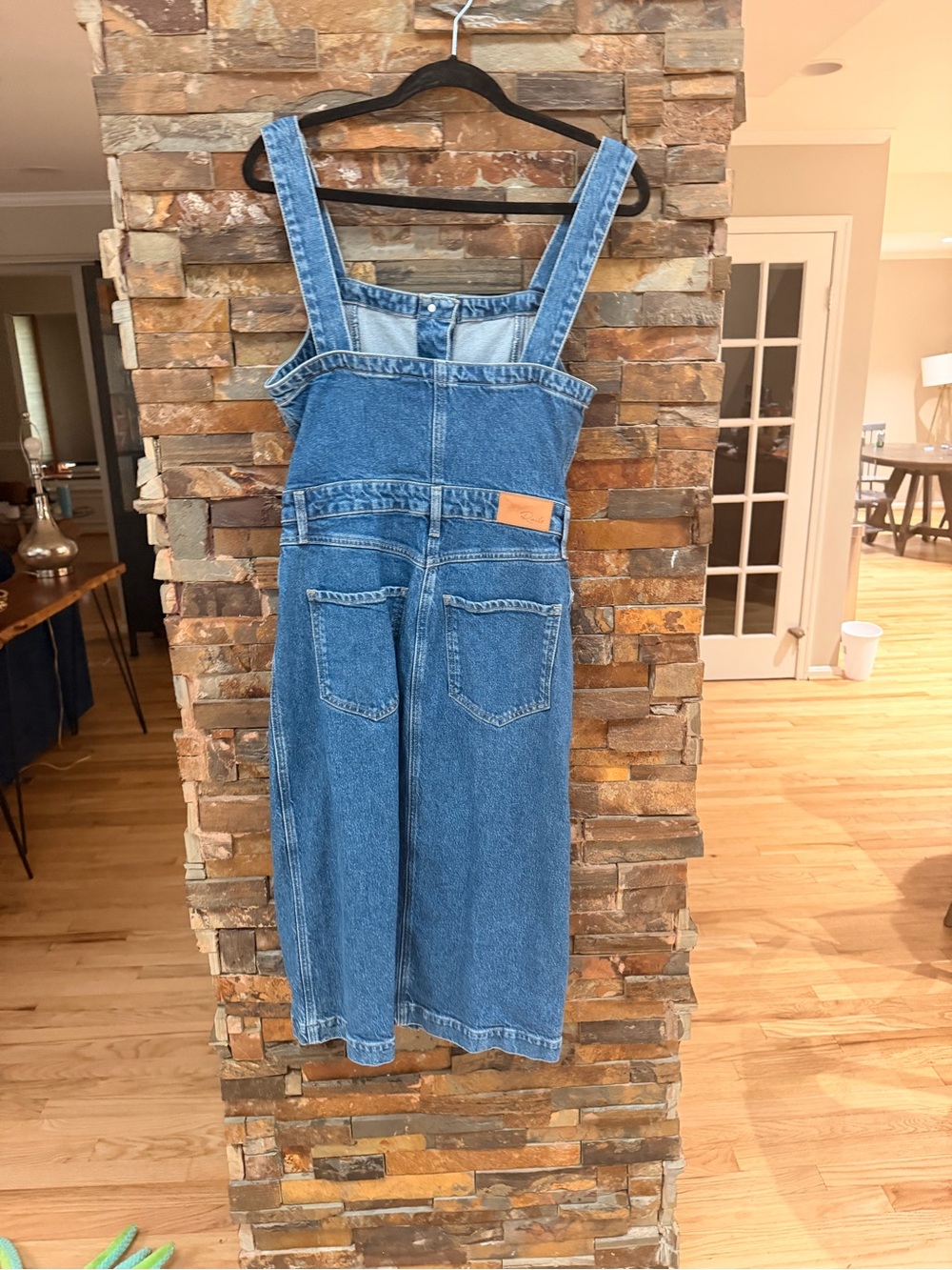 Rails Denim Button-Front Dress - Picture 4 of 11